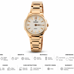 Sveston Epic Women’s Analog Watch with Metal Bracelet MS Department Store Oman