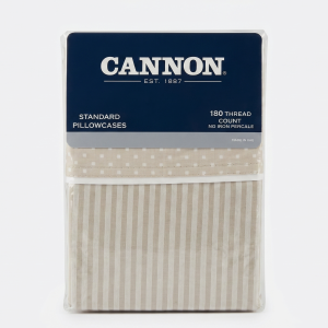 Cannon Pillow Case Queen 2Pc MS Department Store Oman