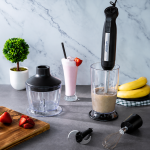 Arshia 3In1 Hand Blender (Black) MS Department Store Oman