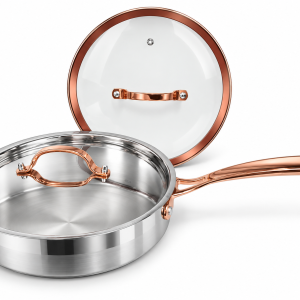 Arshia Frypan Long Handle 2Lids-24 cm