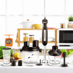 Arshia 8In1 Hand Blender Black-HB151