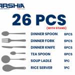 Arshia 26 Pieces Cutlery Sets