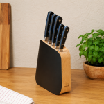 Arshia 6 Pieces Knife Set Wooden Stand