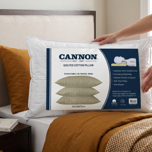 Cannon Quilted Pillow  50X75 MS Department Store Oman