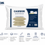 Cannon Quilted Pillow  50X75 MS Department Store Oman