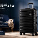 Enes-Vanille Luggage Black Large MS Department Store Oman