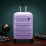Enes-Vanille Luggage Lilac Large MS Department Store Oman
