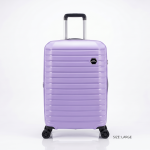 Enes-Vanille Luggage Lilac Large MS Department Store Oman