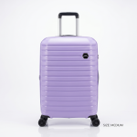 Enes-Vanille Luggage Lilac Medium MS Department Store Oman