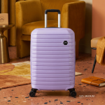 Enes-Vanille Luggage Purple Medium MS Department Store Oman