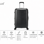 Enes-Vanille Luggagedark Grey Large MS Department Store Oman