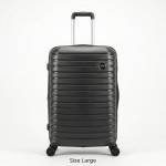 Enes-Vanille Luggagedark Grey Large MS Department Store Oman