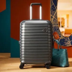 Enes-Vanille Luggagedark Grey Small MS Department Store Oman