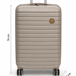 Enes-Vanille Luggage Cream Color Large MS Department Store Oman