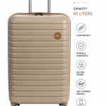Enes-Vanille Luggage Cream Color Medium MS Department Store Oman