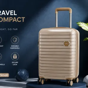 Enes-Vanille Luggage Cream Color Small MS Department Store Oman
