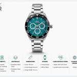 Slazenger Aqua Diver Chronograph Watch MS Department Store Oman