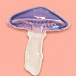 Whimsical Mushroom-Shaped Ceramic Decorative Tray MS Department Store Oman