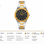 Slazenger Royal Octagon Two-Tone Watch MS Department Store Oman