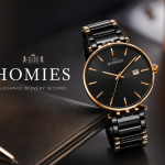 Homies Black And Rose Gold Watch MS Department Store Oman
