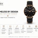 Homies Black And Rose Gold Watch MS Department Store Oman