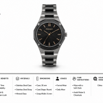 Slazenger Onyx Octagon Steel Watch MS Department Store Oman