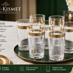 6 Piece Water Glass Set  MS Department Store Oman