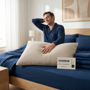 Cannon Memory Foam Standard Pillow  70X40X14 MS Department Store Oman