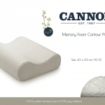 Cannon Memory Foam Contour Pillow  60X40+210 MS Department Store Oman