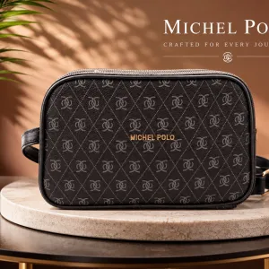 Woman Black Monogram Crossbody Shoulder Bag MS Department Store Oman