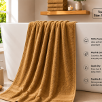 Supreme Face Towel 50  X 100 Cm 550 Gsm Brown  MS Department Store Oman