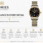 Homies Two-Tone Date Watch MS Department Store Oman