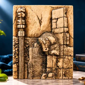 Persepolis Ancient Architecture Decorative Wall Relief MS Department Store Oman