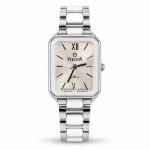 Sveston Erika Women’s Rectangular Analog Wristwatch with Metal Bracelet MS Department Store Oman