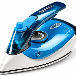 Black+Decker Dual Voltage Travel Iron 1085 Watts (Fold Type) MS Department Store Oman