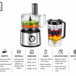 Black+Decker 750W Food Processor MS Department Store Oman