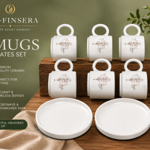 Mix 6 Pcs Nesscafe Cub Set Porcelain  MS Department Store Oman