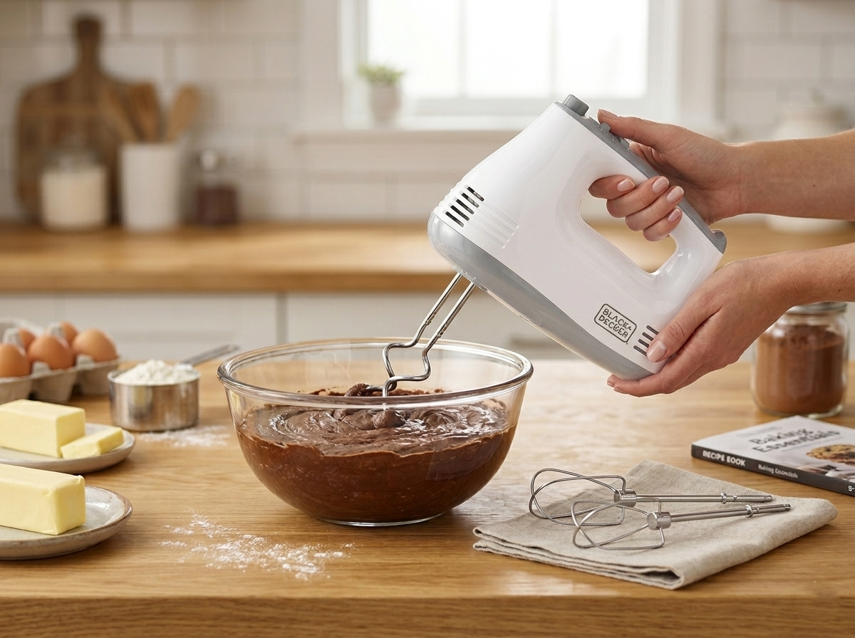 Black+Decker 300W Hand Mixer MS Department Store Oman