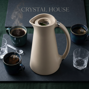 Crystal 1.0L Vacuum Flask ) 1*12 MS Department Store Oman
