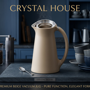 Crystal 1.0L Vacuum Flask 1×12 MS Department Store Oman