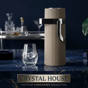 Crystal Teapot Airbag 1 L Brown W/Sr 1*12 MS Department Store Oman