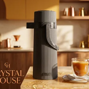 Crystal Teapot Airbag 1 L D-Grey W/Wd 1*12 MS Department Store Oman