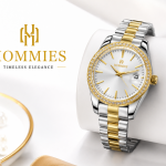 Homies Two-Tone Stone-Set Date Watch MS Department Store Oman