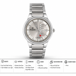 Sveston Lumiere Two-Tone Analog Watch with Day & Date Display – Assorted MS Department Store Oman