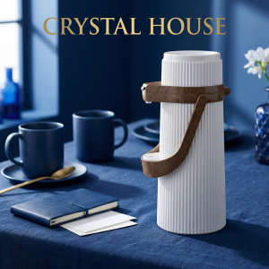 Crystal Teapot Airbag 1.9 L White W/Wd 1*6 MS Department Store Oman
