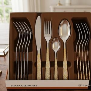 Alpen Berg Cutlery Set 24 Pcs MS Department Store Oman