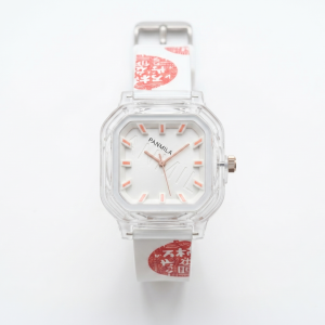 Panmila Transparent Plastic+White Dial MS Department Store Oman