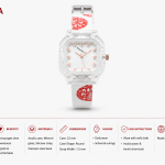 Panmila Transparent Plastic+White Dial MS Department Store Oman