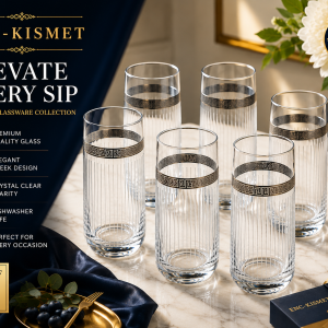 6 Piece Beverage Glass Set  MS Department Store Oman