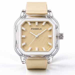 Panmila Transparent Plastic+Light Coffee Dial MS Department Store Oman